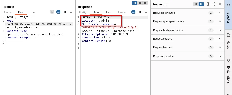 normal request deleted carlos user